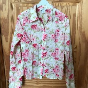 Abercrombie and Fitch floral blouse